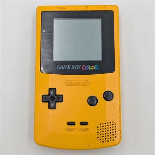 Gameboy Color - Yellow - Konsol - SNR CH24452210 (B Grade) (Genbrug)